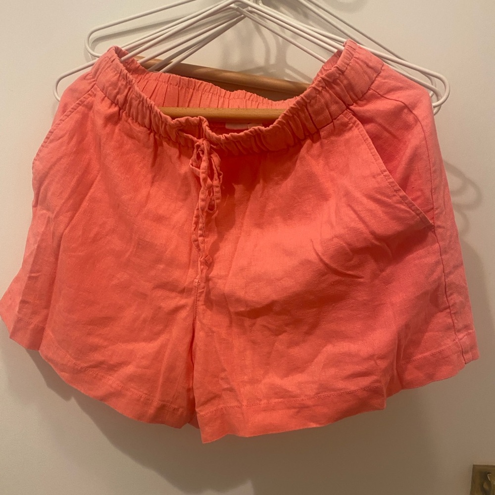 GAP Coral Drawstring Shorts - Size Small